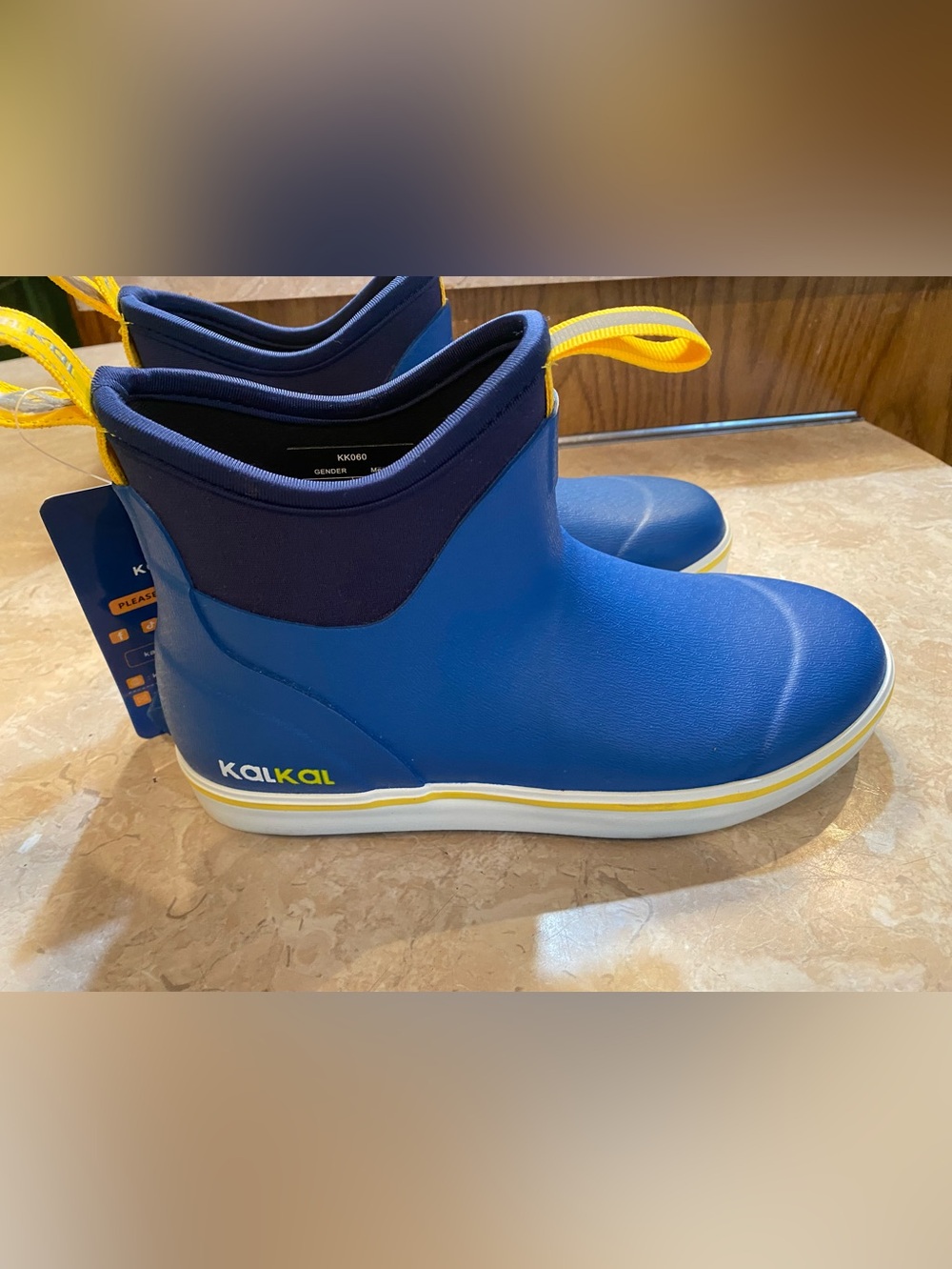 Men’s Blue Waterproof Rain & Snow Boots